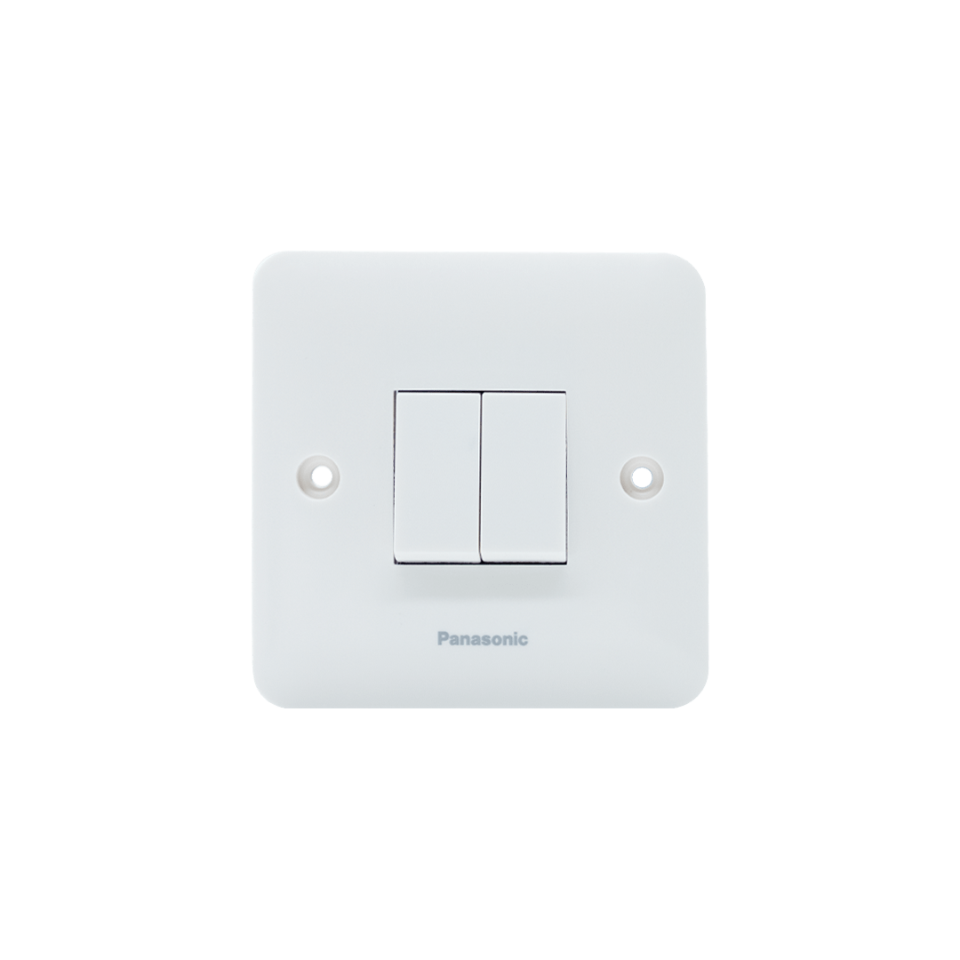 panasonic-10a-2gang-1way-switch-harmony-white-wbc5021