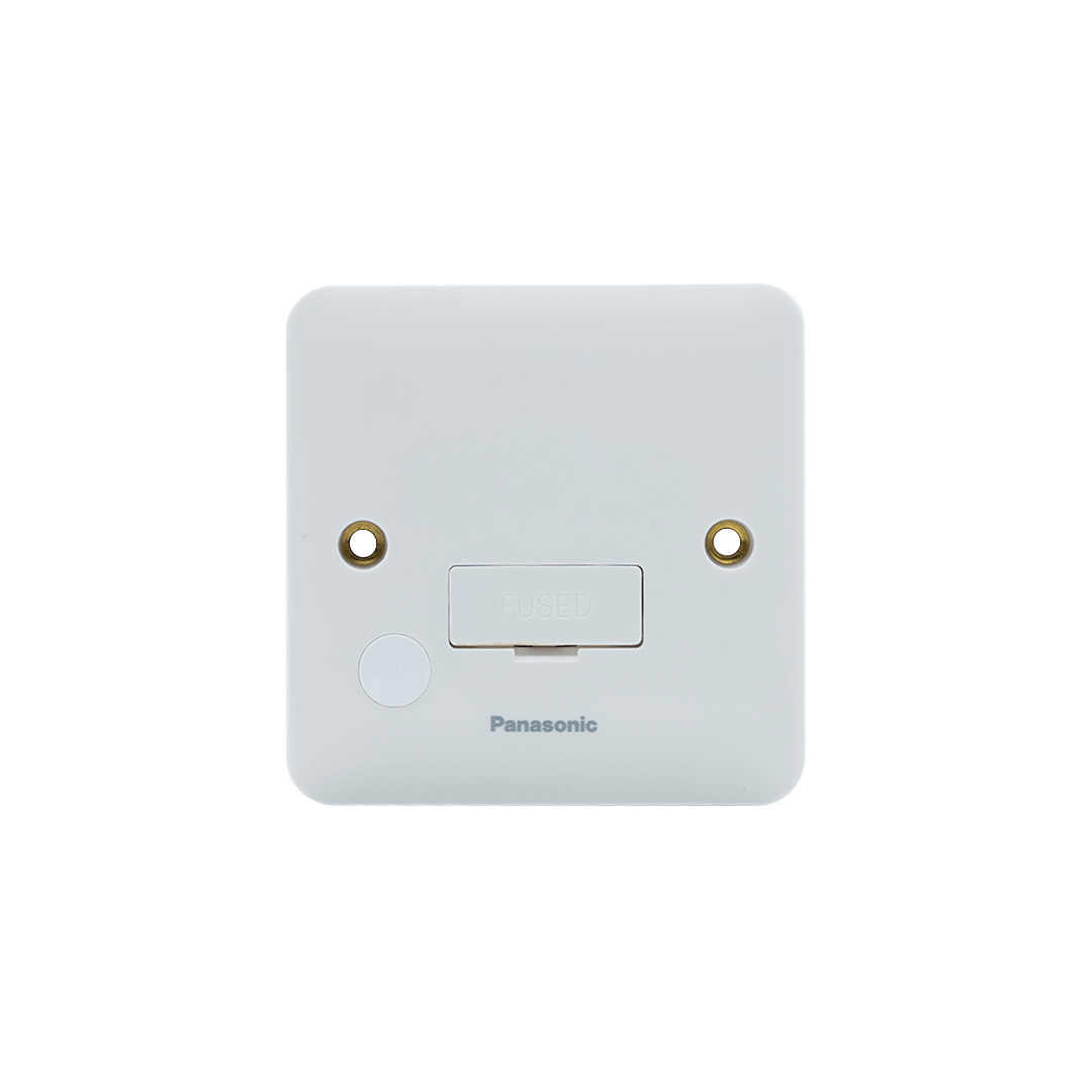 panasonic-13a-1gang-fused-connection-unit-harmony-white-wbc7100