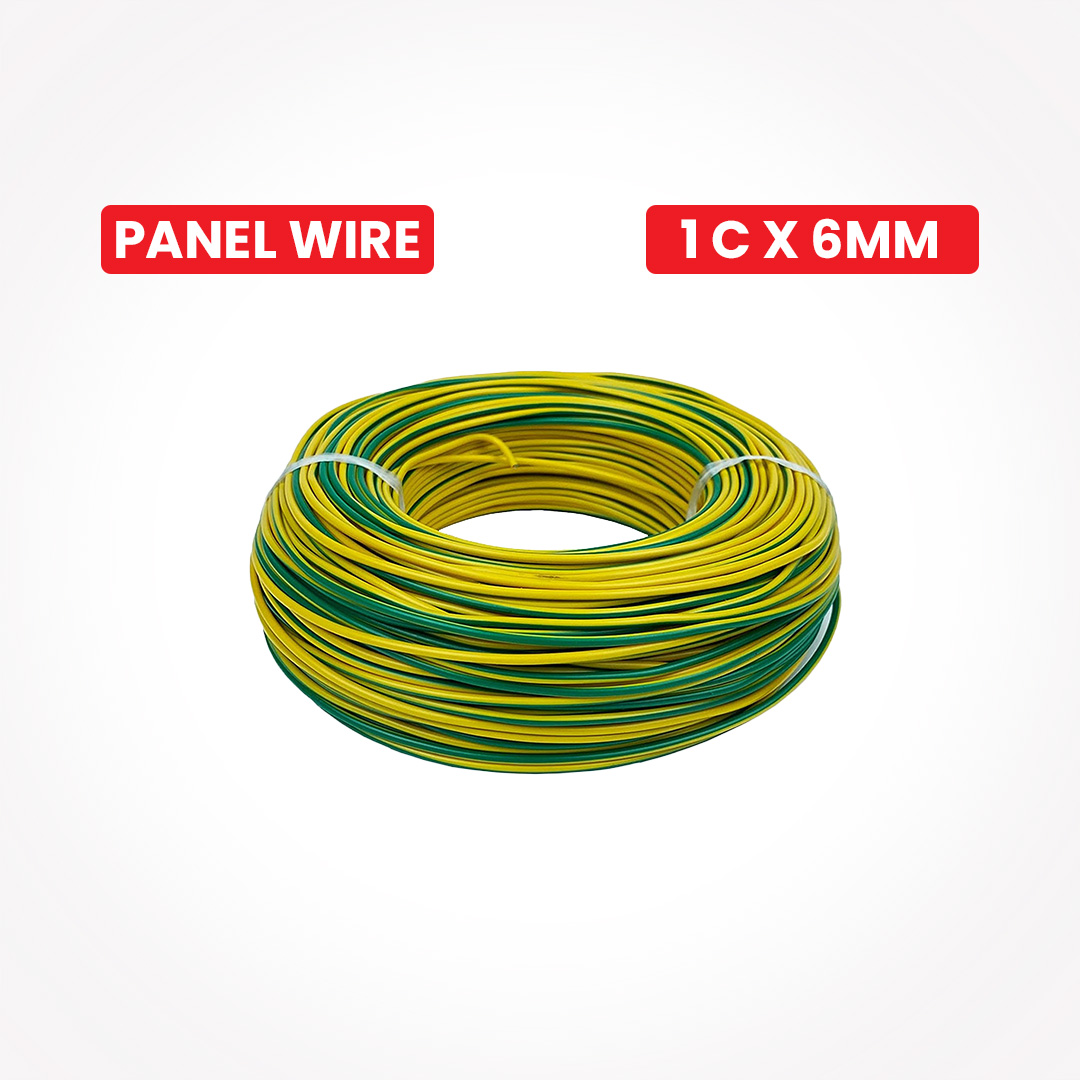 2 Core 6mm Green PVC Electric Cable, For Home at Rs 1150/roll in