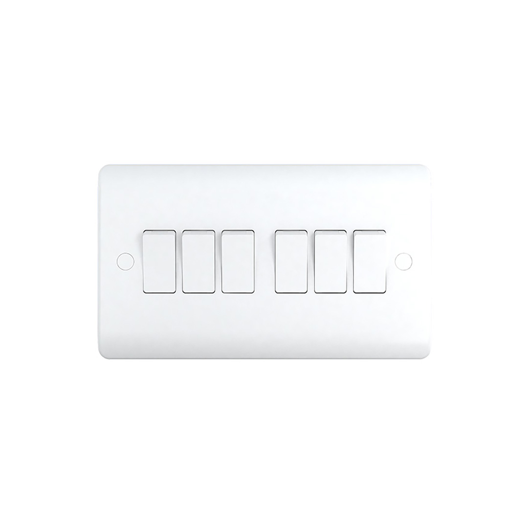 topex-10a-6-gang-2-way-switch-white