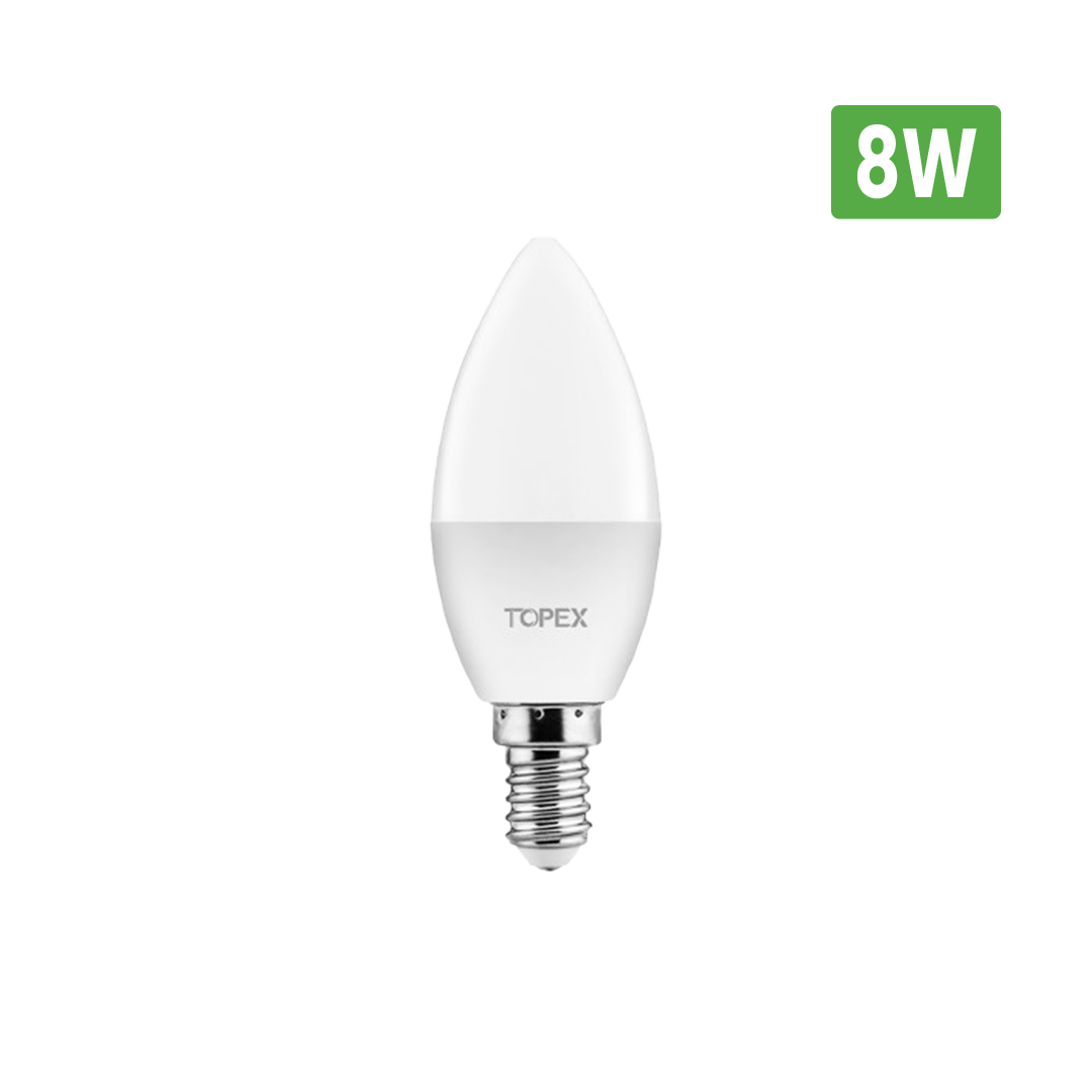 topex-litex-led-lamp-bulb-8-watt-e14